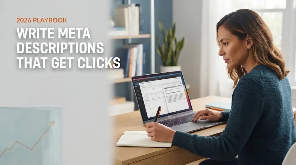 How to Write Meta Descriptions That Get Clicks (2026 Playbook)